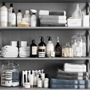 洗浴用品3D模型下载